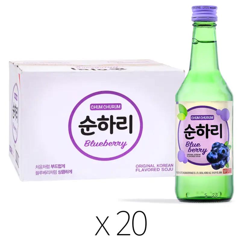 (Case) Chum Churum Blueberry Soju (ABV 12.0%) 350ml*20