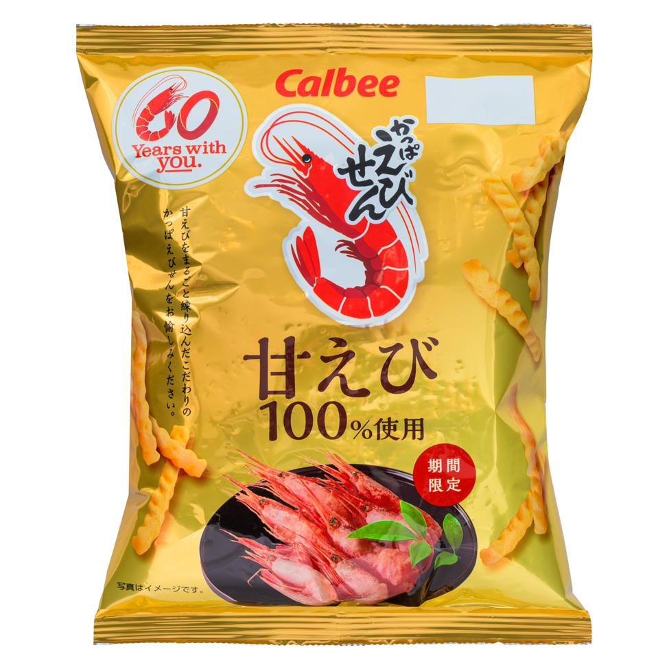 (Case) Calbee Kappa Ebisen Shrimp Chips (Sweet Shrimp Flavour) 50g*12