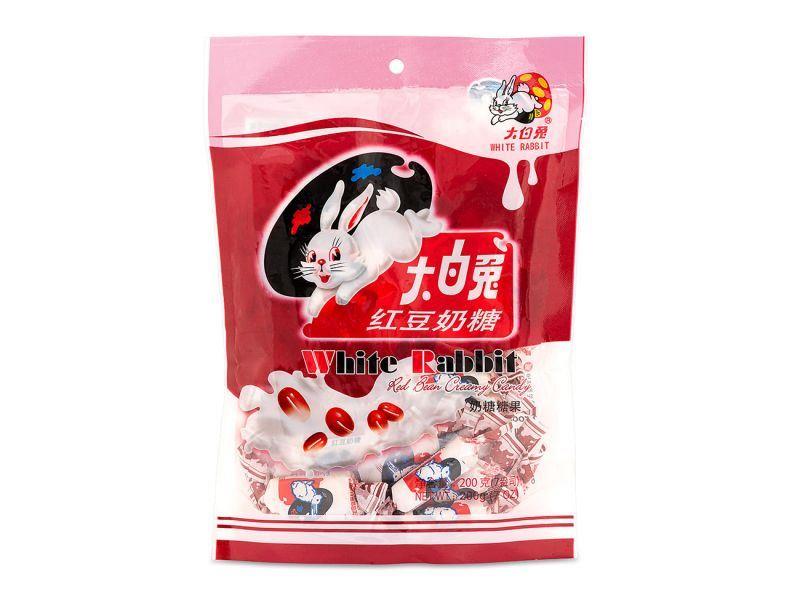 (Case) White Rabbit Red Bean Creamy Candy 大白兔 紅豆奶糖 200g*60