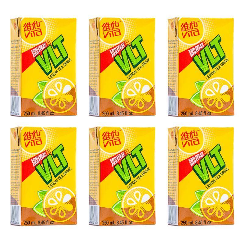 (Case) Vita VLT Lemon Tea Drink 維他 檸檬茶 (250ml*6)*8