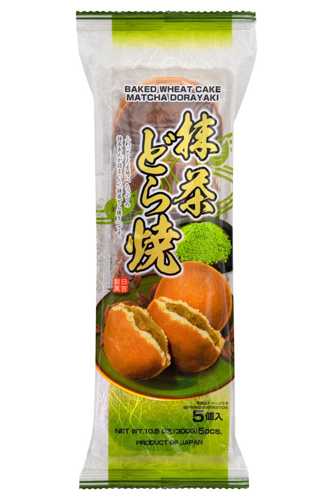 (Case) Hiyoshi Dorayaki (Matcha) 300g*12