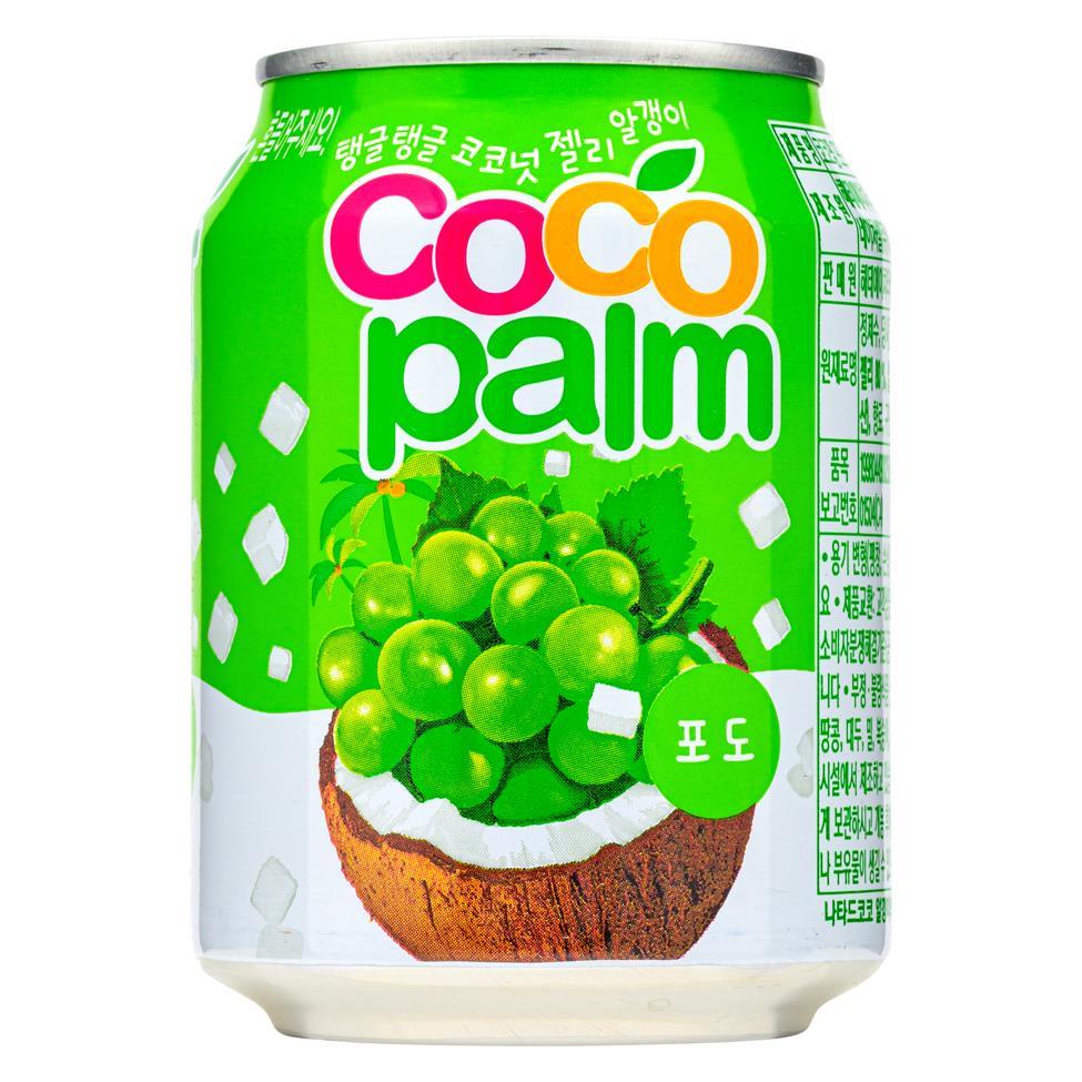 (Case) Haitai Coco Palm Grape Drink 238ml*12*6