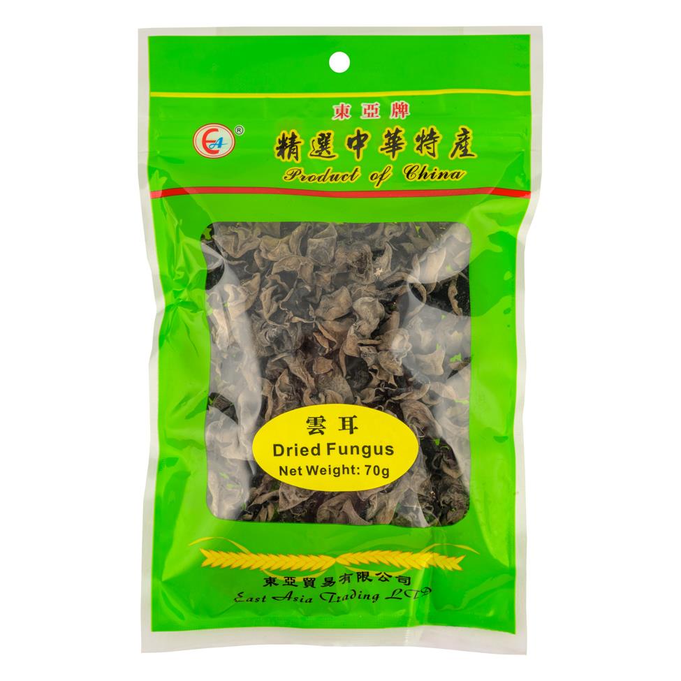 East Asia Dried Fungus (Cloud Ear Fungus) 東亞牌 雲耳 50 x 70g