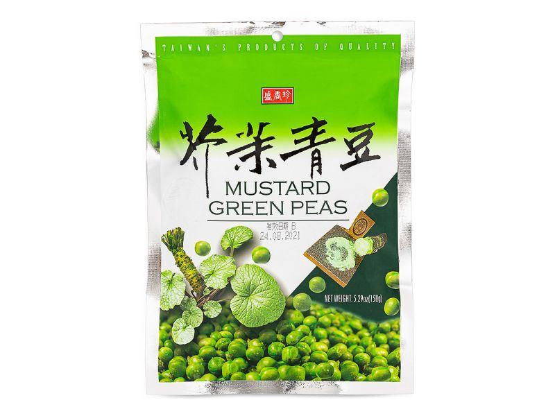 (Case) Triko Foods Mustard Green Peas 盛香珍 芥末青豆 150g*20