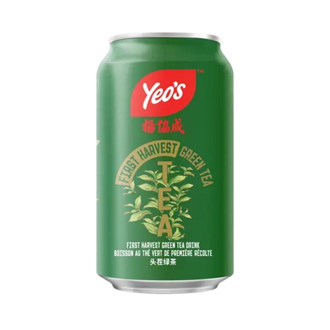Yeo's First Harvest Green Tea Drink 楊協成 頭茬綠茶 24 x 300ml