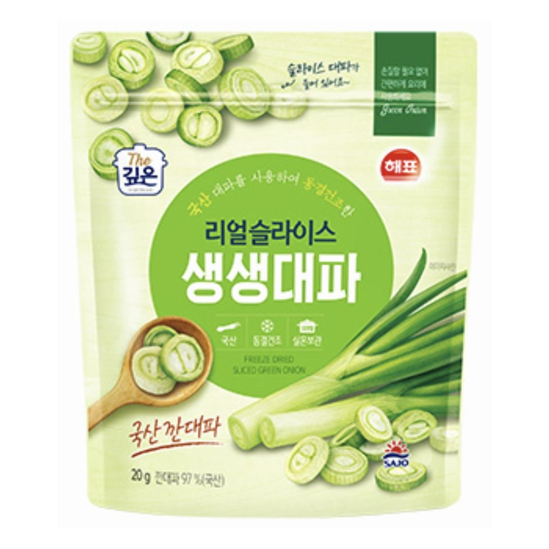 (Case) Sajo Haepyo Minced Spring Onion 리얼슬라이스 생생대파 20g*20