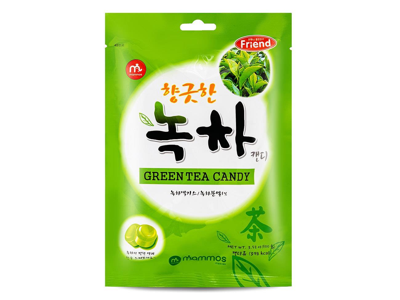 (Case) Mammos Green Tea Candy 향긋한 녹차캔디 80g*20