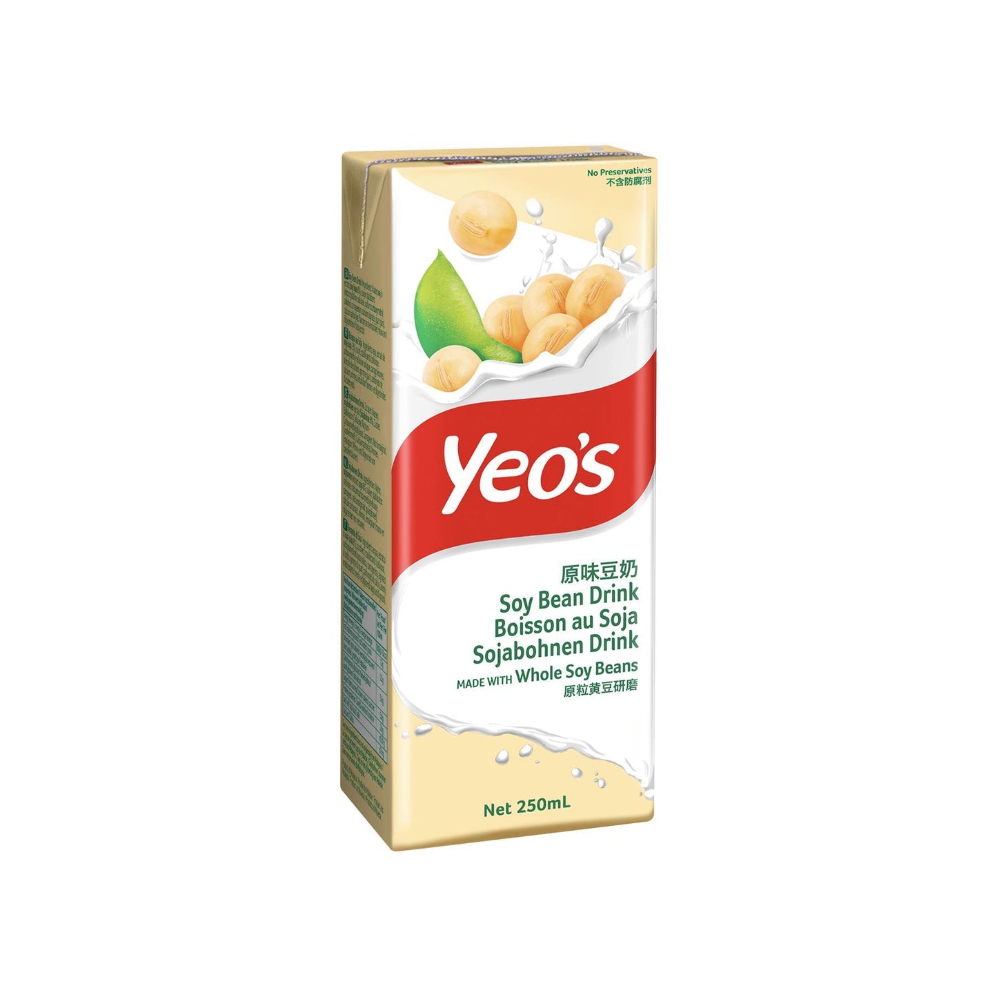 (Case) Yeo's Soy Bean Drink 250ml*6*4