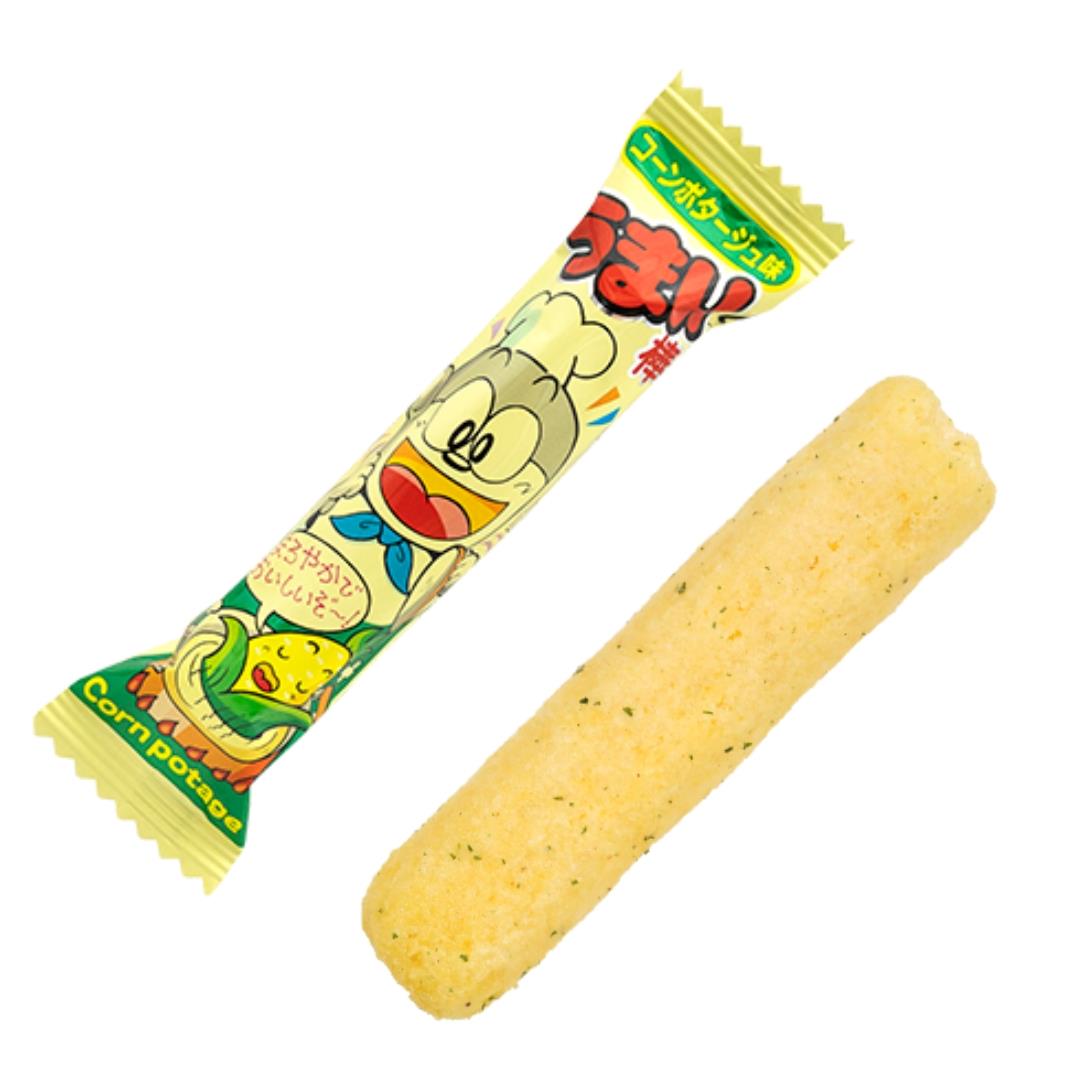 (Case) Yaokin Umaibo Cheese Corn Puff Snack (Pack of 30pcs) 180g*20