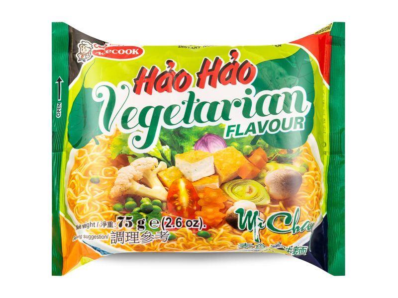 Acecook Hao Hao Instant Noodles (Vegetarian Flavour) 越南素食風味麵 30 x 75g