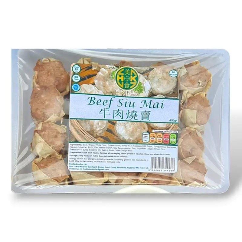 ❄️ HK Dim Sum Beef Siu Mai 香港點心 牛肉燒賣 16 x 420g (20 pcs)
