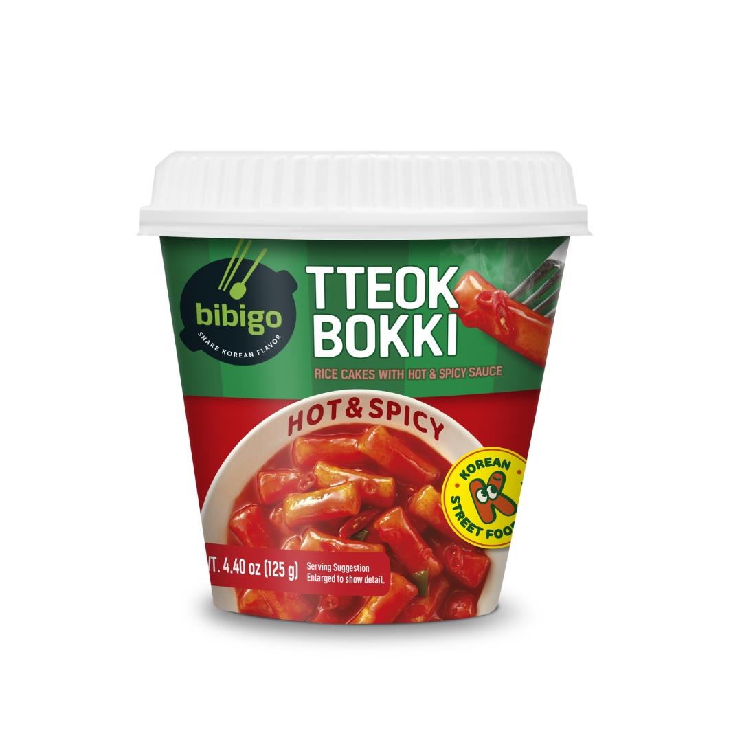 (Case) CJ Bibigo Tteokbokki Cup Hot & Spicy 125g*24
