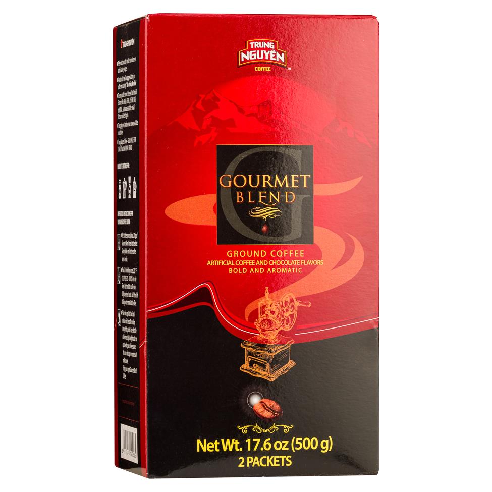 (Case) Trung Nguyen Gourmet Blend Ground Coffee 500g*20