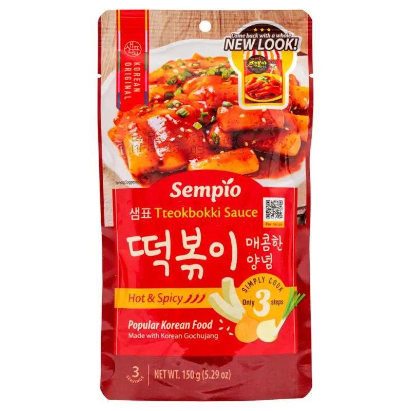 (Case) Sempio Topokki Sauce (Hot & Spicy) 떡떡볶이달콤한양념 150g*24