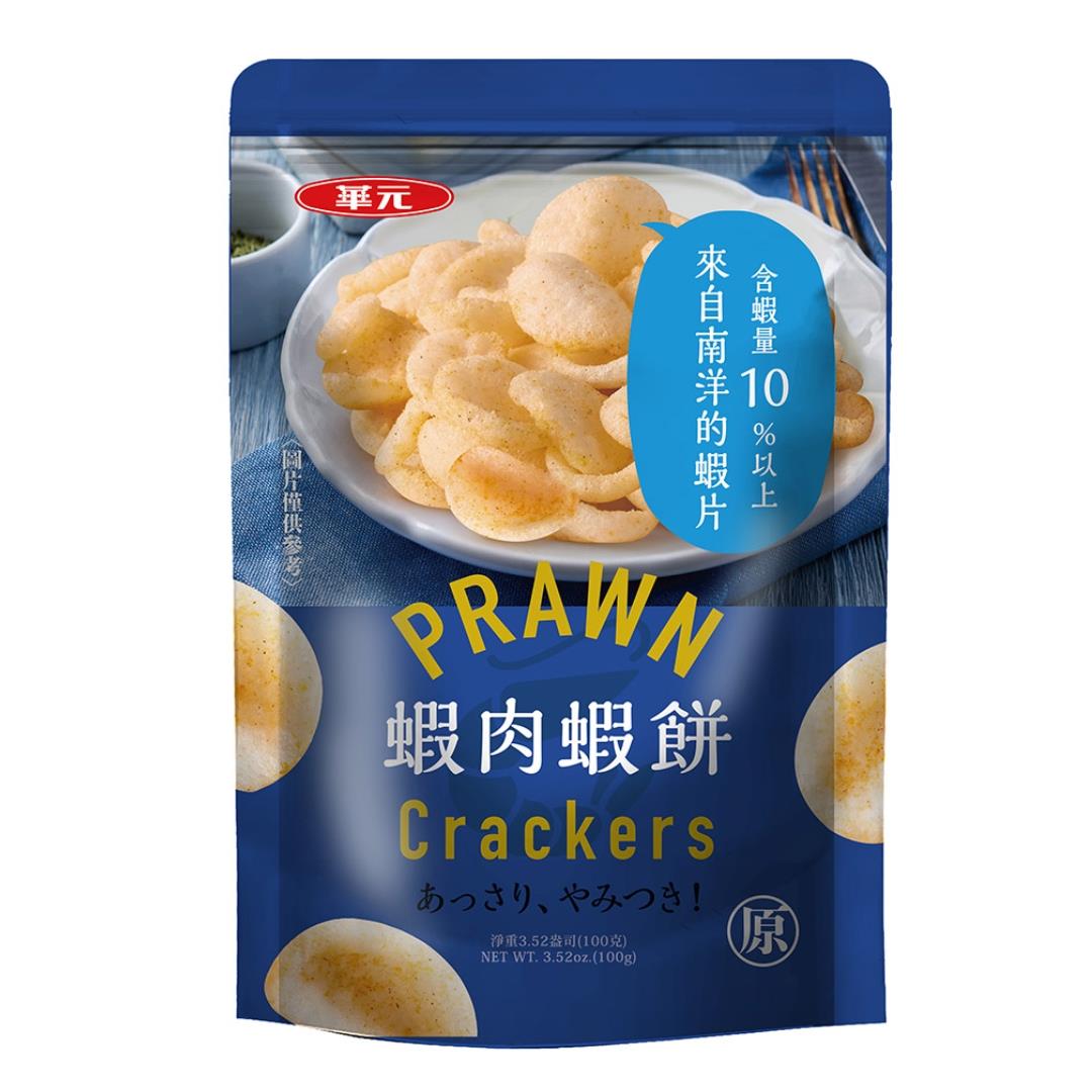 (Case) Hwa Yuan Prawn Crackers (Original Flavour) 100g*6