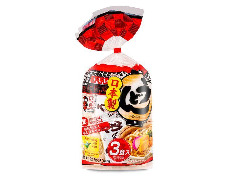 (Case) Itsuki Japanese Style Udon Noodles with Soup Base (3pcs) 627g*12