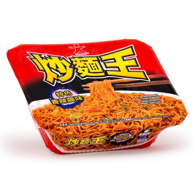 (Case) Doll Fried Noodle (Chilli Sauce Flavour) 公仔炒麵王 (特色香辣醬味) 120g*12