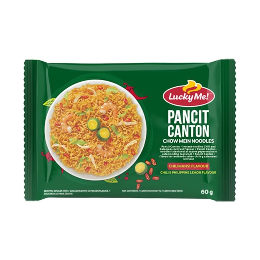 (Case) Lucky Me Pancit Canton Chow Mein Noodles (Chili Mansi Favour) 60g*24