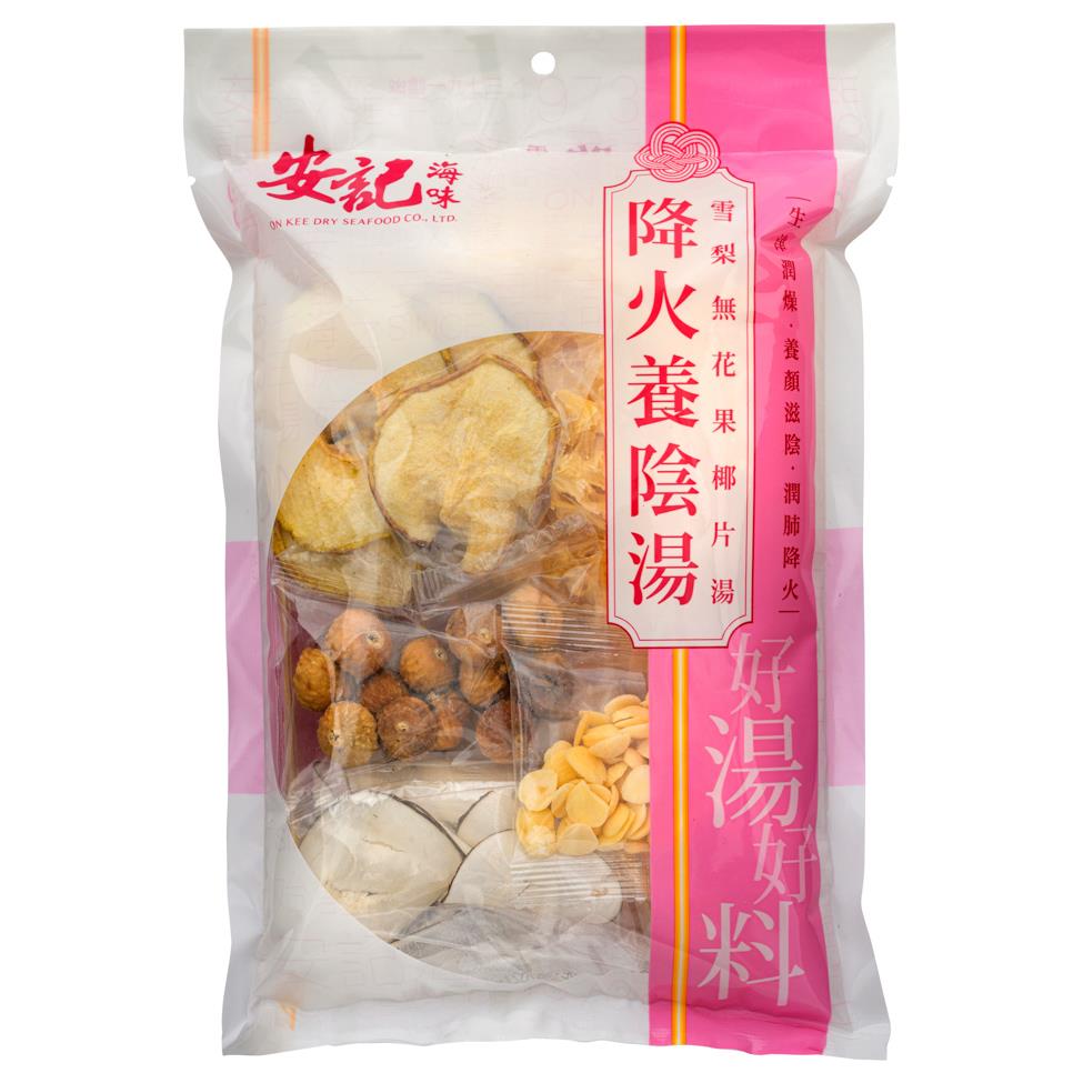 (Case) On Kee Dried Pear & Fig Nourishing Soup 安記 降火養陰湯 (雪梨無花果椰片湯) 120g*24