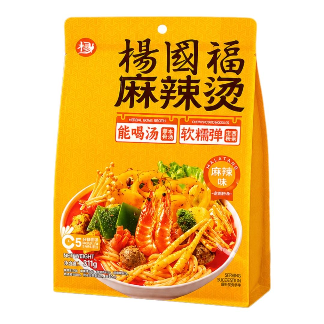 Yang Guo Fu Malatang Hot Pot with Potato Noodle (Hot & Spicy) 楊國福 麻辣燙 (麻辣味) 20 x 311g