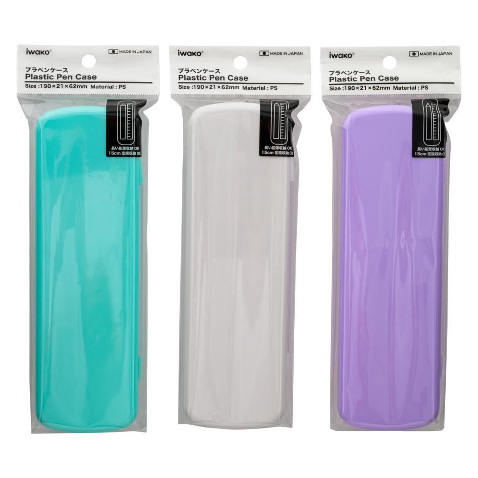 (Case) Iwako Plastic Pen Case 硅膠筆袋 *12