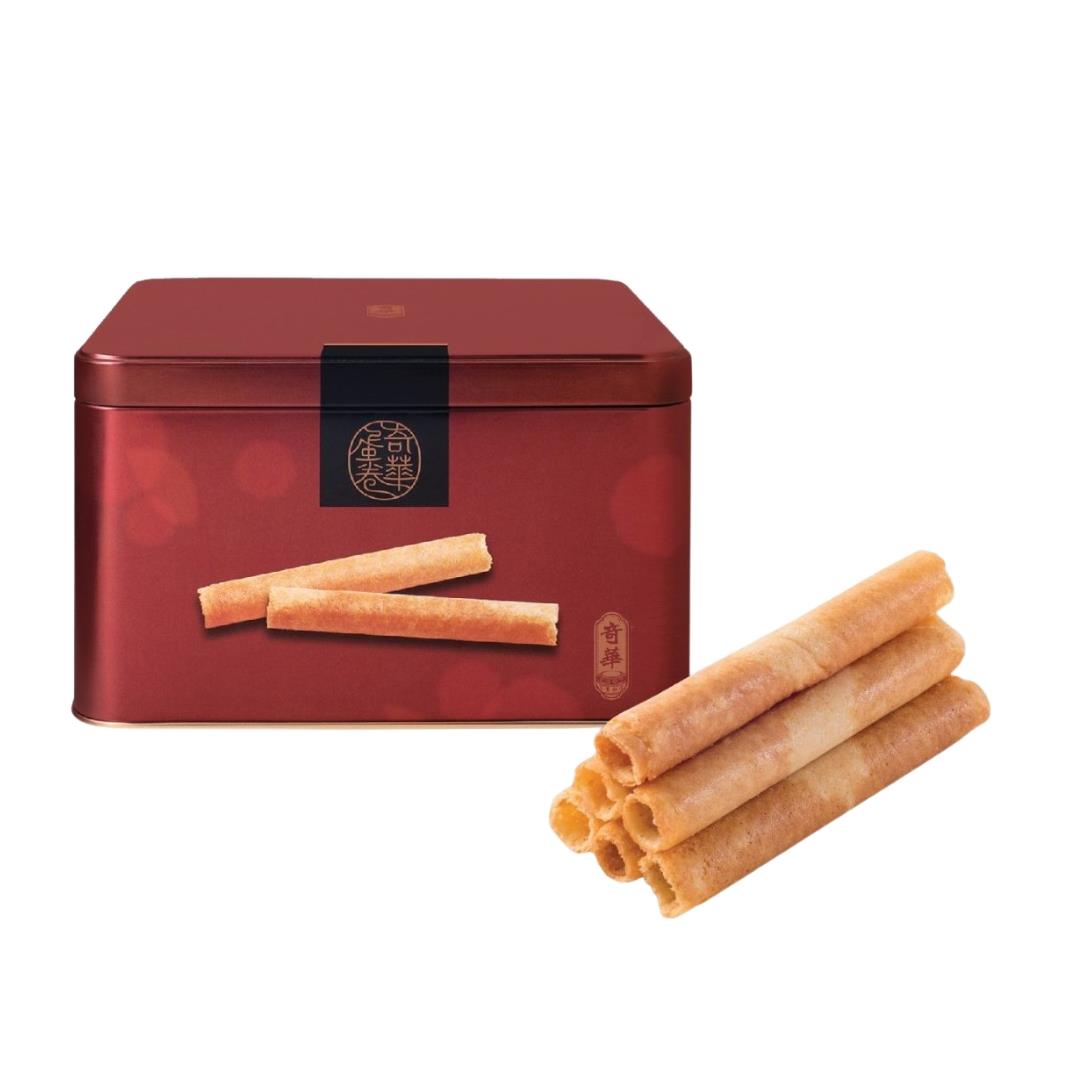 Kee Wah Butter Egg Roll (Tin) 奇華 牛油蛋卷 (鐵罐禮盒) 18 x 400g