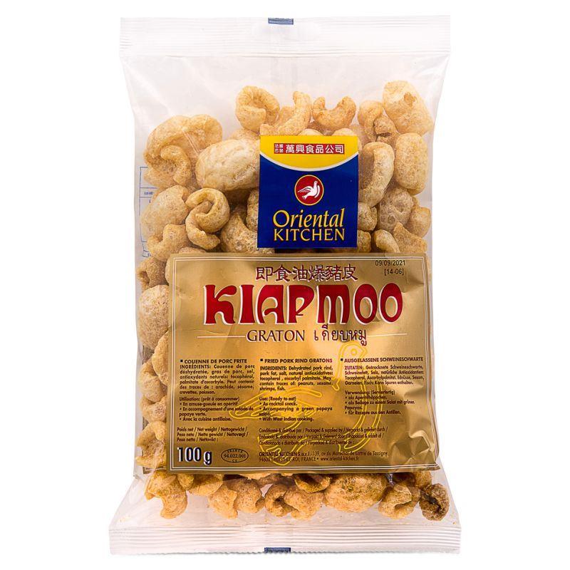 (Case) Oriental Kitchen Fried Pork Rind Gratons 萬興 即食油爆豬皮 100g*25