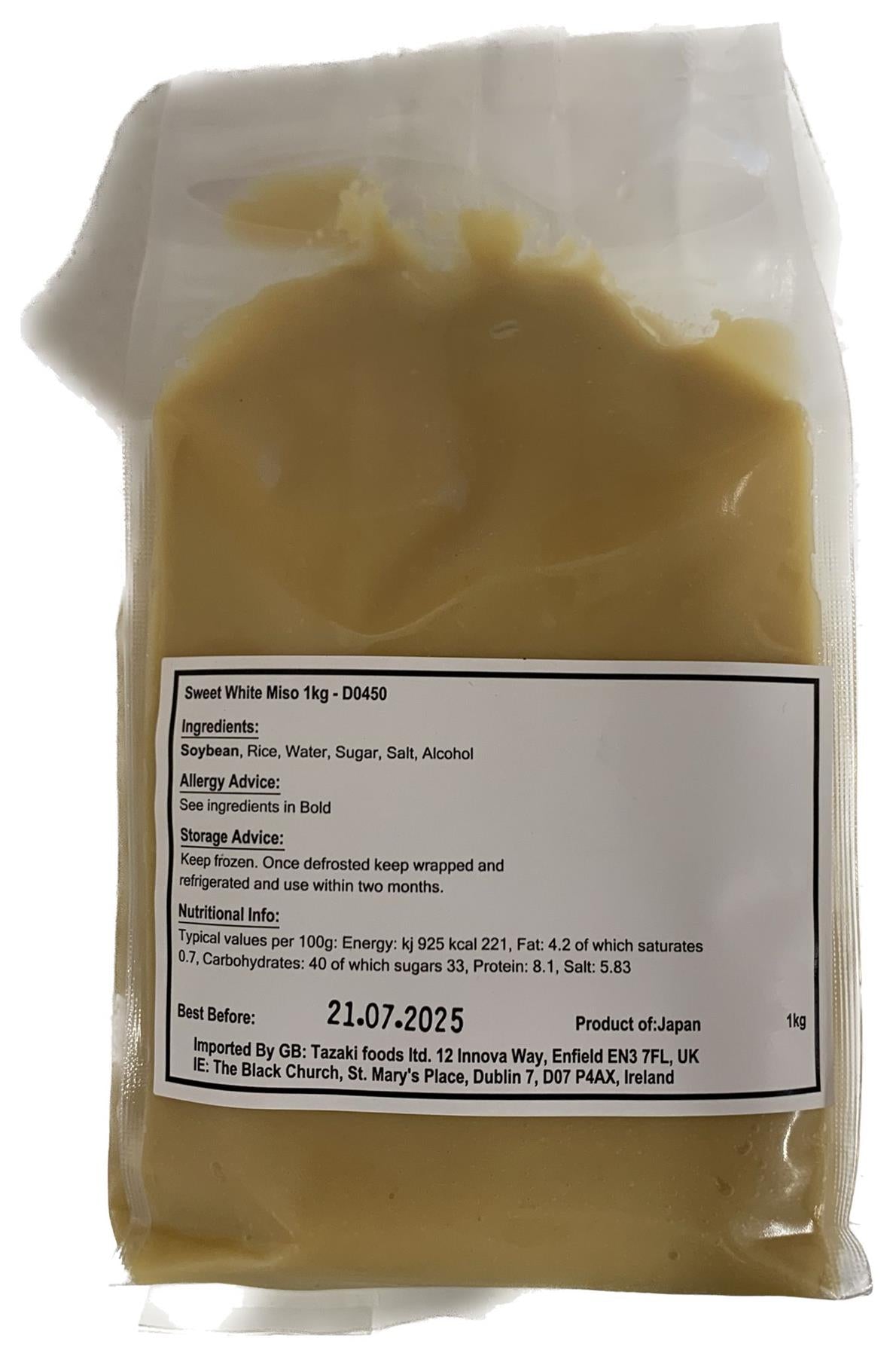 Sweet White Miso 1kg