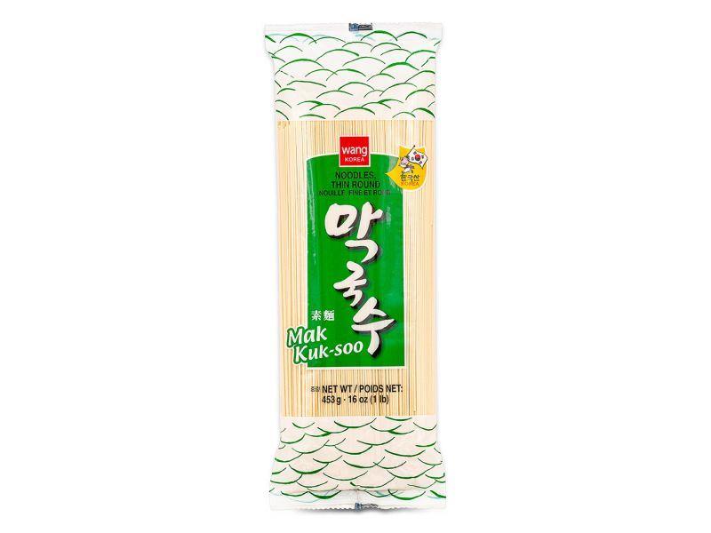 (Case) Wang Dried Noodles (Thin & Round) Mak Kuk Soo 막국수 453g*24