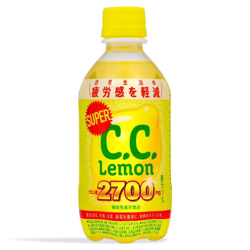 (Case) Suntory Super C.C. Lemon (Bottle) 350ml*24