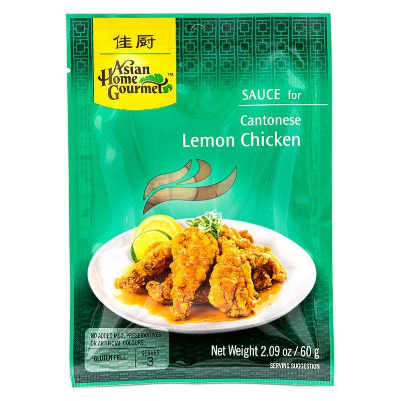Asian Home Gourmet Sauce for Cantonese Lemon Chicken 12 x 60g
