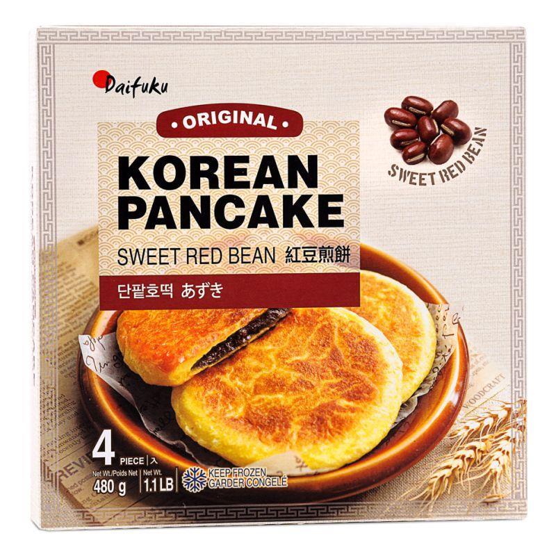 ❄️ Daifuku Korean Pancake (Sweet Red Bean) 24 x 480g (4 pcs)
