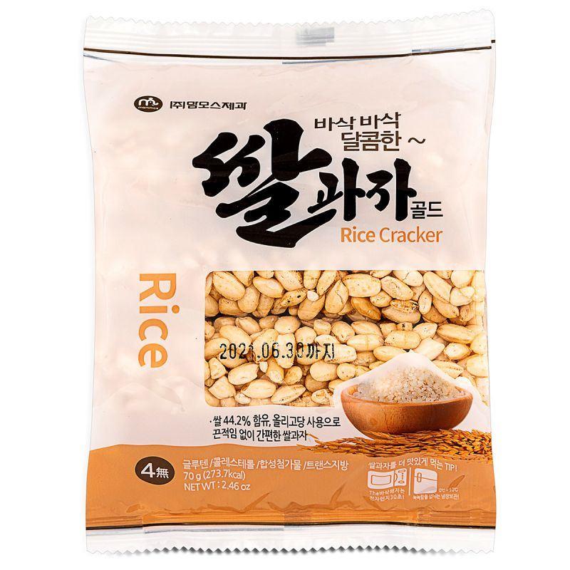 (Case) Mammos Original Rice Cracker 쌀간자 골드 70g*20