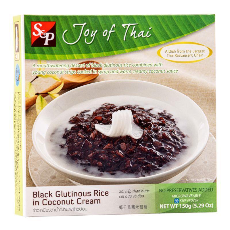 ❄️ S&P Black Glutinous Rice in Coconut Cream 12 x 150g