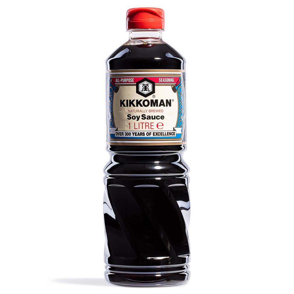 (Case) Kikkoman Naturally Brewed Soy Sauce 萬字 醬油 1L*6