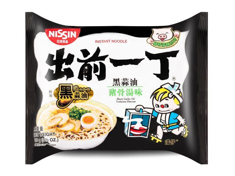 (Case) Nissin Black Garlic Oil Tonkotsu Flavour Instant Noodles 出前一丁 黑蒜油猪骨湯味即食湯麵 100g*30