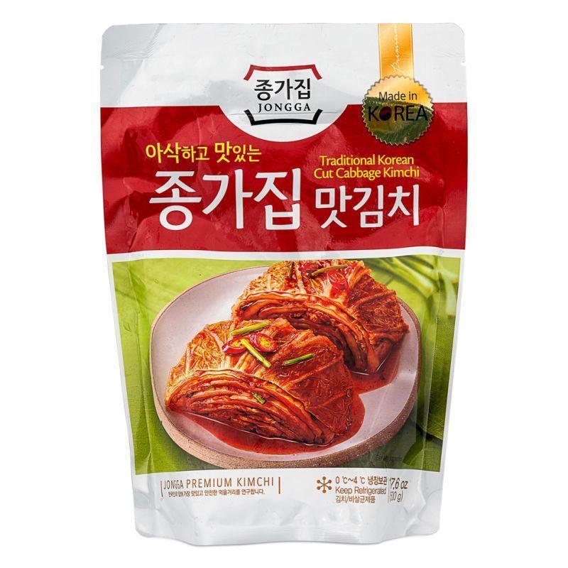 ❄️ Jongga Traditional Korean Cut Cabbage Kimchi 종가집 맛김치 (L) 10 x 500g