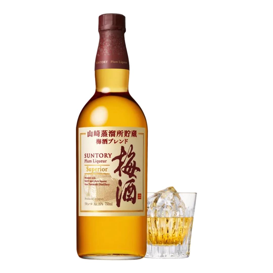 Suntory Plum Liqueur Superior (Yamazaki Distillery) 山崎蒸溜所貯蔵梅酒ブレンド スーペリア (ABV 16%) 12 x 750ml