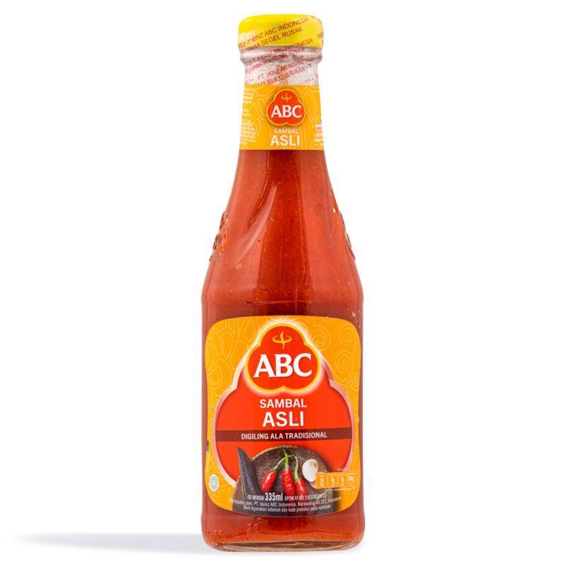 ABC Sambal Asli (Original Chili Sauce) 24 x 335ml