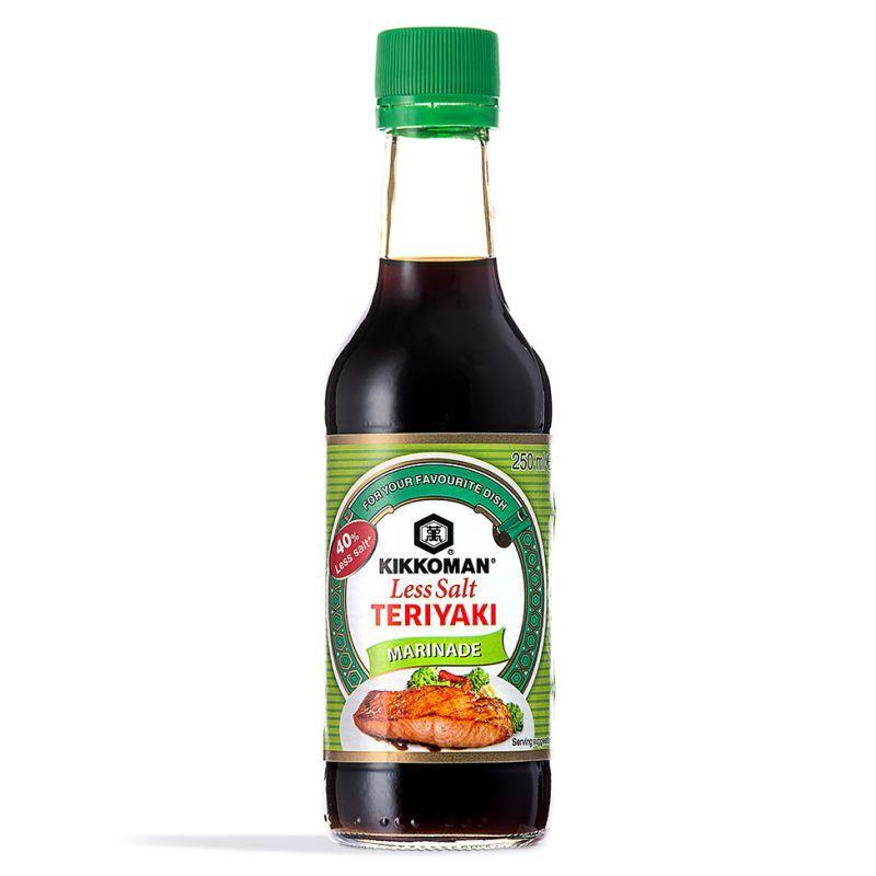 (Case) Kikkoman Less Salt Teriyaki Marinade 萬字 減鹽照燒醃醬 250ml*6