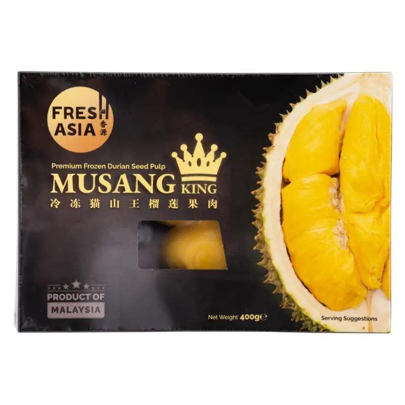 ❄️ Freshasia Premium Frozen Durian Seed Pulp Musang King 香源 冷凍貓山王榴蓮果肉 20 x 400g