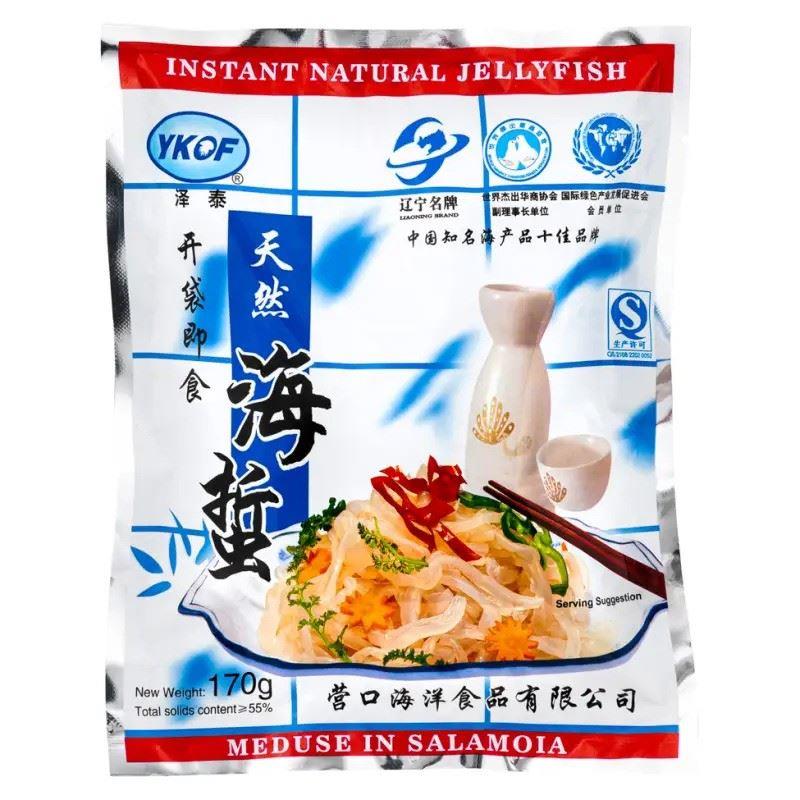 (Case) YKOF Instant Shredded Jelly Fish 澤泰 即食海蜇絲 170g*50