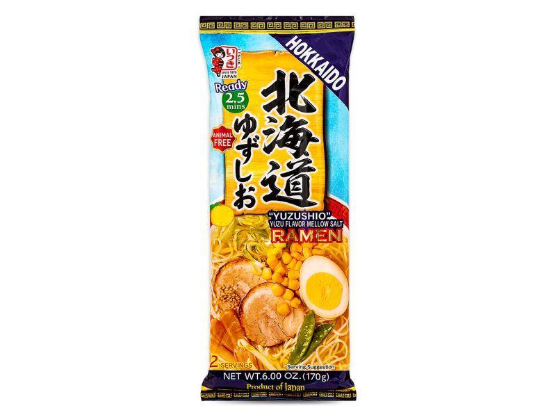 (Case) Itsuki Hokkaido Yuzushio Yuzu Flavour Mellow Salt Ramen 北海道ゆずしお 170g*12