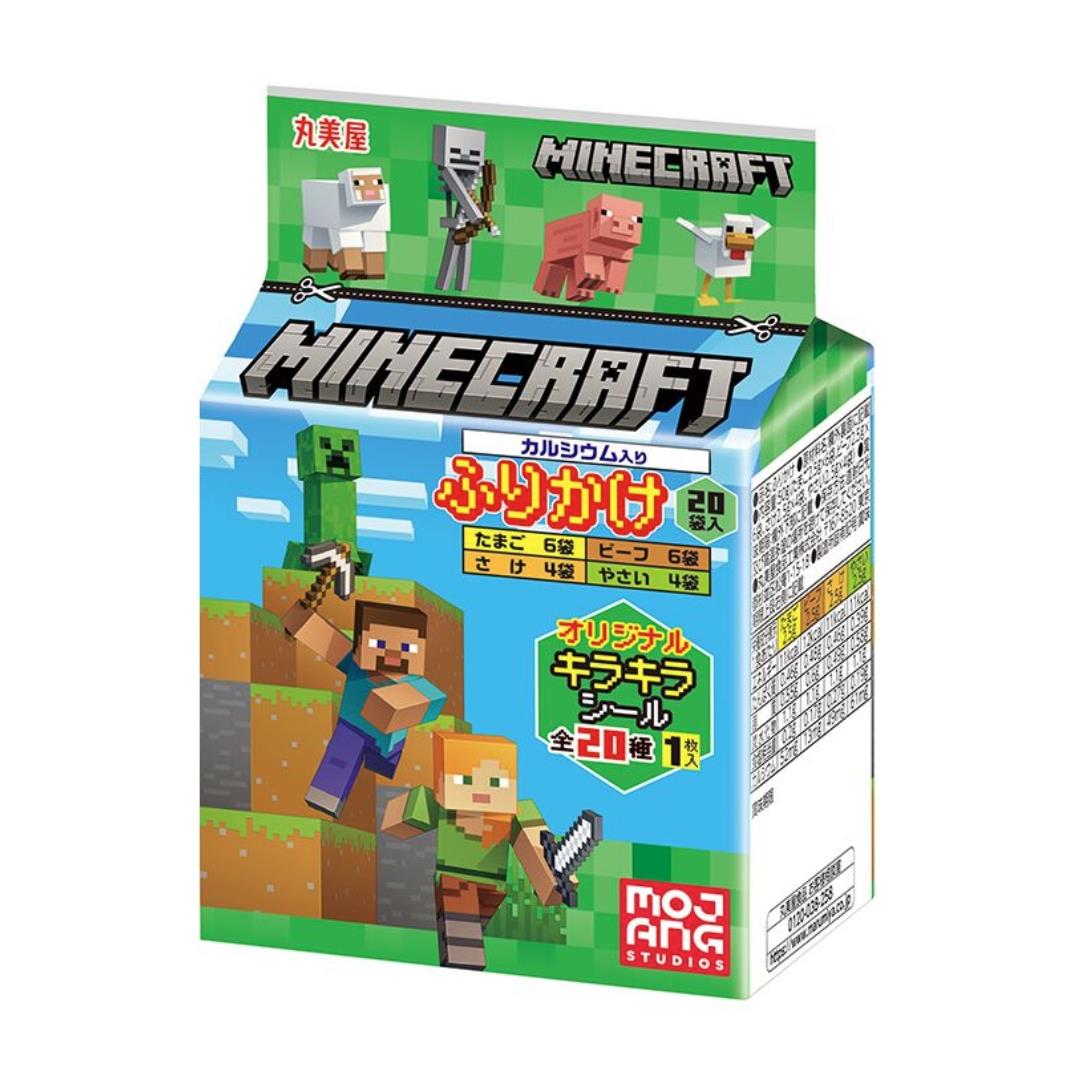 (Case) Marumiya Minecraft Furikake Mini Pack 69g*10