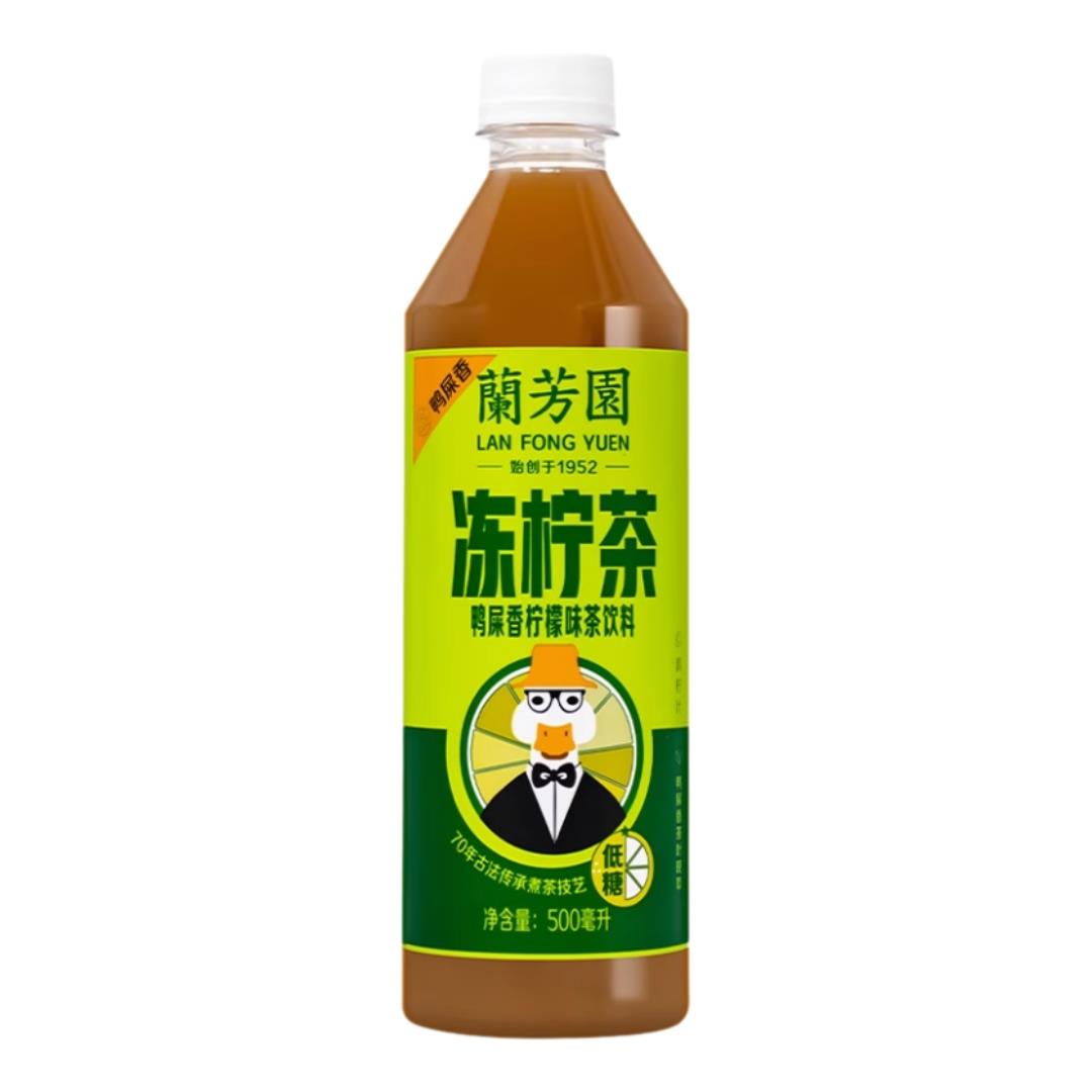 (Case) Lan Fong Yuen High Aroma Oolong Lemon Tea (Low Sugar) 500ml*15