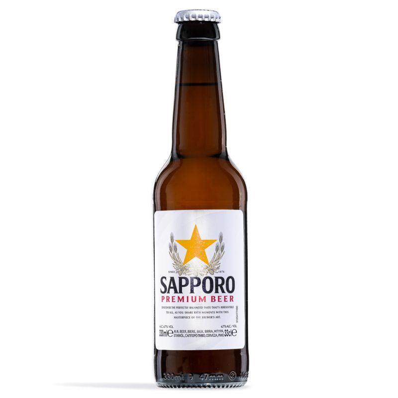 (Case) Sapporo Japanese Premium Beer (ABV 4.8%) 330ml*24