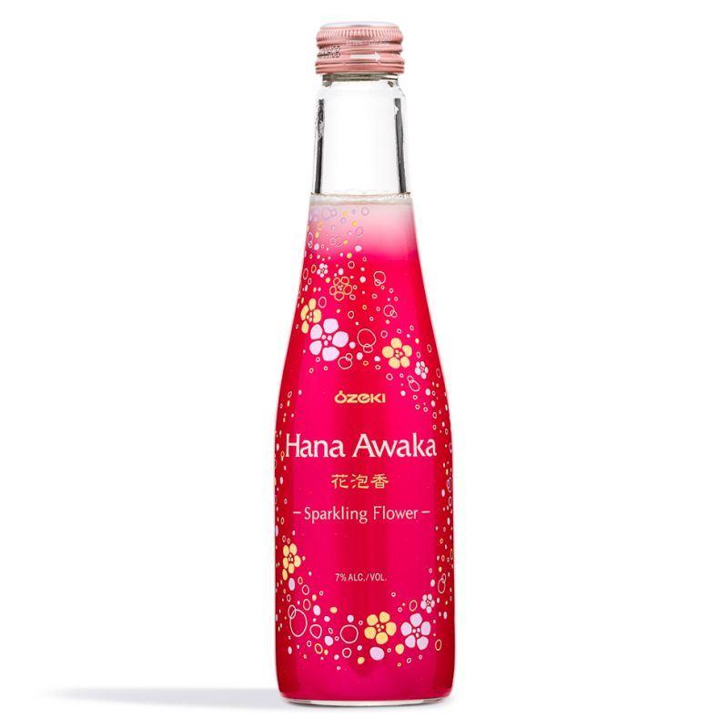 (Case) Ozeki Hana Awaka Sparkling Flower Flavoured Alcoholic Drink (ABV 5%) 250ml*12