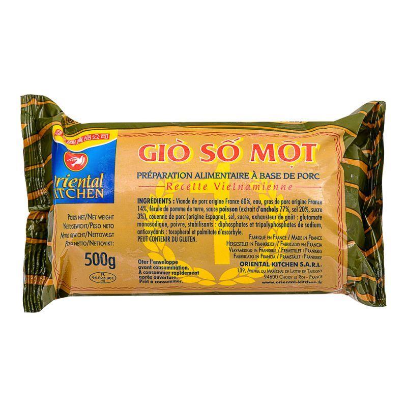 ❄️ Oriental Kitchen Vietnamese Sausage (Gio So Mot) 20 x 500g