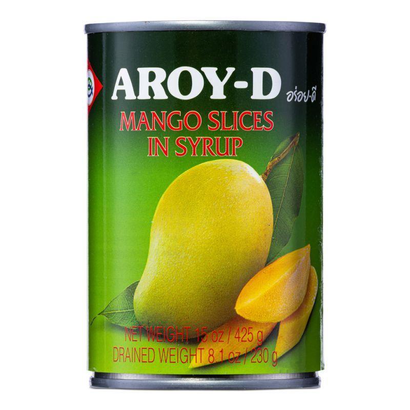 Aroy-D Mango Slices In Syrup 糖水芒果 24 x 425g