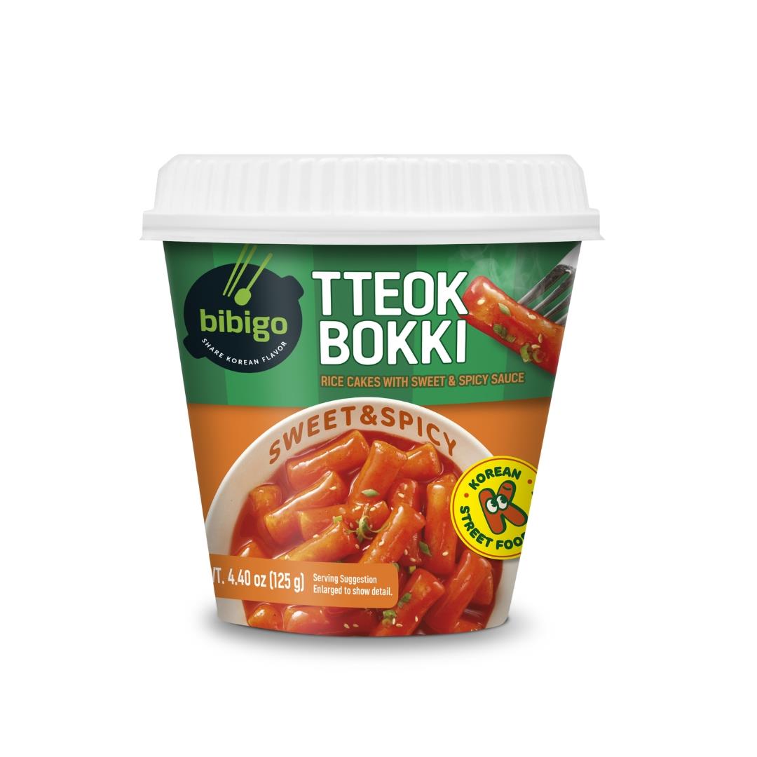(Case) CJ Bibigo Tteokbokki Cup Sweet & Spicy 125g*24